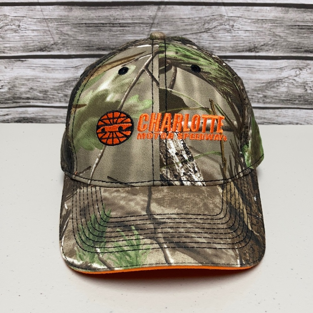 Charlotte Motor Speedway Camouflage hat NASCAR
